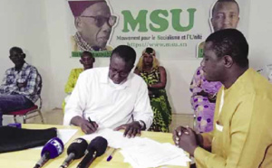 Le F24 se renforce : Le Msu rejoint la plateforme de l’opposition