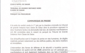 Poursuites de manifestants après les saccages : Le Procureur a requis l’ouverture d’informations judiciaires