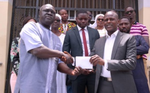 CESTI : Bara Ndiaye, le Directeur général de la Maison de la presse, en visite de solidarité