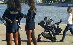 Jugées trop sexy, les policières russes se font rappeler à l'ordre par le gouvernement