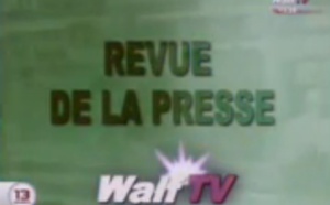 Revue de presse du vendredi 16 janvier 2015 - Walf Tv