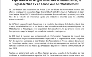 Rétablissement : Le signal de Walf TV est en bonne voie