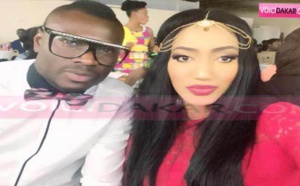 Ousmane Ndoye et sa radieuse femme Trena Blondin Ndoye