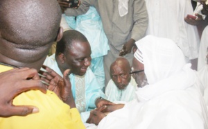 Photos / Déthié Fall, président du PRP, chez le Khalife général des Mourides, Serigne Mountakha