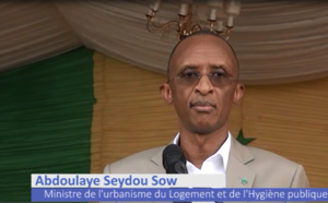 Nouvelle ville de Thiès: Abdoulaye Seydou Sow procéde à la cérémonie de pose de première pierre sur le site de Mbour 4