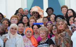 Déjeuner de nouvel an avec les épouses des ambassadeurs accrédités à Dakar, les épouses de présidents d'institution et autres personnalités femmes du Sénégal