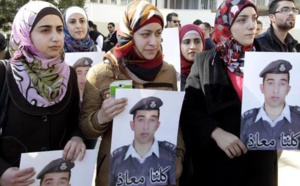 La Jordanie exécute deux jihadistes après le meurtre de son pilote brûlé vif par l'EI