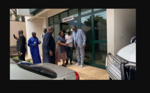 Inauguration de l’école sénégalaise de Banjul prévue le lundi 1er Août : Cheikh Oumar Anne en Gambie, pour visiter le chantier (En direct sur Leral Tv et Leral.net )