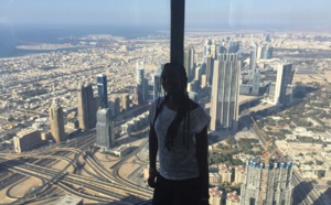 Amina Badiane, la patronne de Africa Indrustries, en visite à Dubaï