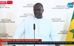 Suivez en Direct sur Leral TV: Le Gouvernement face à la presse ce 3 août 2023