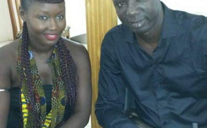 Fallou Dieng s'affiche avec la chanteuse Maréma 