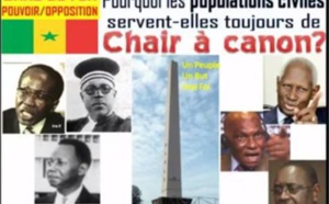 Pourquoi les populations civiles servent-elles de chair à canon? Décryptage du cas typique du Sénégal! (Vidéo)