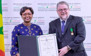 Le Directeur de l'USAID Sénégal honoré : Peter Trenchard a été élevé au grade d'Officier de l'Ordre national du Lion