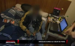 Enquête exclusive - Drogues dures au coeur de Paris.