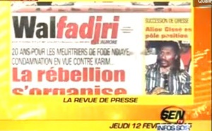 Revue de presse du jeudi 12 février 2015 - Fabrice Nguéma