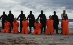 Décapitation de 21 chrétiens égyptiens en Libye par l'EI, l'Egypte réplique