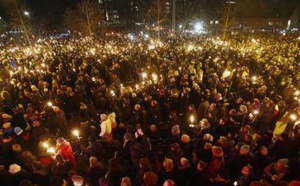30 000 personnes rassemblées à Copenhague en hommage aux victimes des fusillades