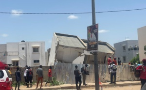 Drame à Cité Sipres de Rufisque: Un bâtiment en reconstruction s’est effondré