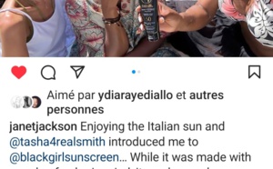 Janet Jackson passe ses vacances  chez Oumou Wane