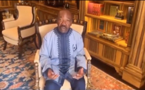Ali Bongo, Filmé depuis sa résidence surveillée, lance un appel émouvant à l'aide et au soutien