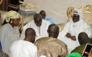 En prélude au grand Magal de Touba : Dr Fatou DIANE GUEYE, Ministre de la Femme, reçue par le khalife général des mourides, Serigne Moutakha Mbacké, ce mardi