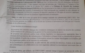 Droit de réponse: La Direction générale du chiffre et de la sécurité des systèmes d’information précise...