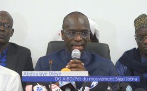 Choix d’Amadou Bâ : Abdoulaye Dièye, président du mouvement Siggi Jotna, dit être en phase avec Macky Sall