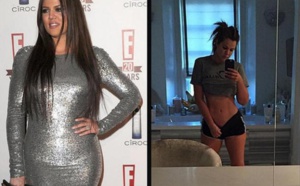 PHOTOS Découvrez l’impressionnante perte de poids de Khloe Kardashian !