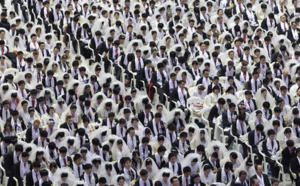 3.800 couples se disent "oui" lors d'un mariage collectif