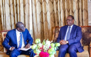 Sommet de l'ONU à New York : Le Président Macky Sall en entretien avec Ousmane Diagana et Tony Blair