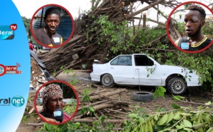 Violentes pluies et vents destructeurs : Chaos routier à Dakar ce lundi matin