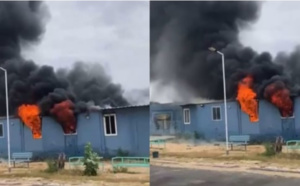 UGB: Violent incendie au village ou pavillon O