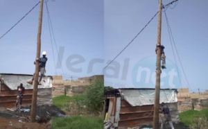 La Sénélec répond efficacement à l'appel des habitants de Mésséré : Le poteau électrique réparé avec succès