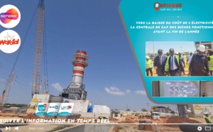 Vers la baisse du coût de l’électricité, la centrale de Cap des Biches fonctionnelle...