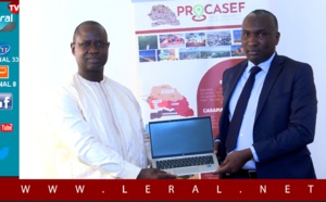 Matériel informatique remis à la Direction de l'environnement: Baba Dramé magnifie la coopération avec le Procasef