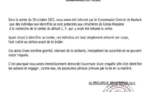 Kaolack/ Le corps de C.F exhumé et brûlé: Le Commissariat central traque les auteurs de l’acte ignoble