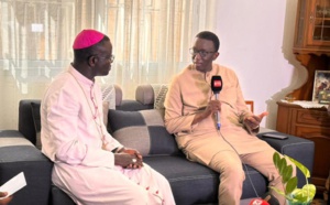 Tournée Économique à Thiès: Le Pm Amadou BA chez l’évêque Mgr André Guèye