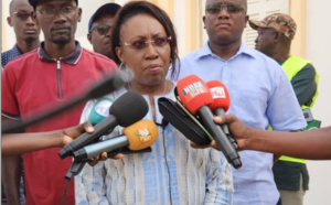 Visite du SERRP à Saint-Louis: Mme Ndao, coordonnatrice, annonce le relogement définitif des sinistrés en décembre
