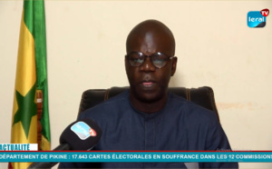 Département de Pikine: Plus de 17 600 cartes électorales en souffrance, dans les 12 commissions de distribution