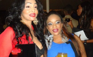 Fatima Sow, l’ex-épouse de Bouba Ndour et l’animatrice Mado toutes belles lors d’une soirée. 
