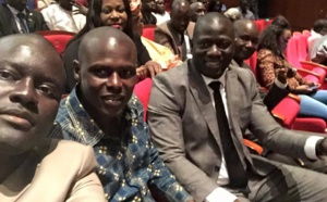 Le selfie de Néné Tall, Birame Faye et Bara Ndiaye 