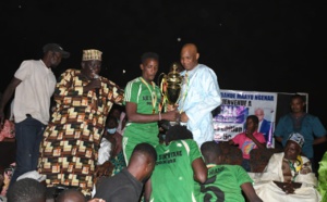 Finale de Football à Dondou: Le parrain Aliou Ousmane Sall, honoré dans le Dandé Mayo de Bokidiawé