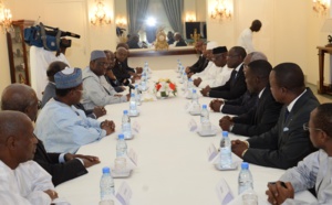 Audience: les Présidents des Assemblées des pays francophones reçus par Macky Sall