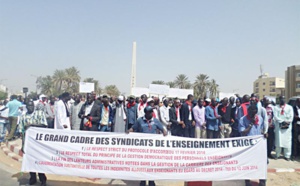 Débrayage, rétention des notes, boycott des cellules pédagogiques, trois jours de grève générale... : L'école prise en otage
