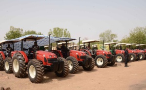 Kaffrine: Macky Sall a reçu 1000 tracteurs venus du Brésil
