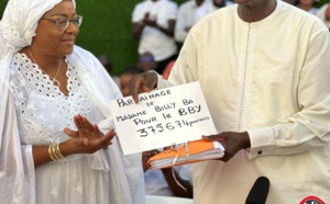 Présidentielle 2024 : Aïssatou Billy Bâ, première épouse d'Amadou Bâ, rassemble 375 674 parrains, en faveur de BBY
