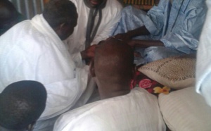 Ziar de la famille de Mame Thierno Diouf Lambaye chez le Khalif général des Mourides 