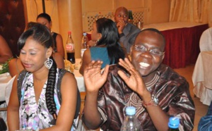 Abdou Guité Seck et sa femme