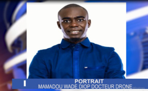 Avec l’ambition d’apporter un changement tangible au continent africain: Mamadou Wade Diop, un spécialiste des drones, au zénith de son art