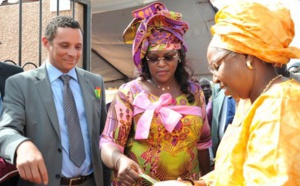 La Première Dame Marème Sall, marraine de la maternité Bintou Sonko de Diass